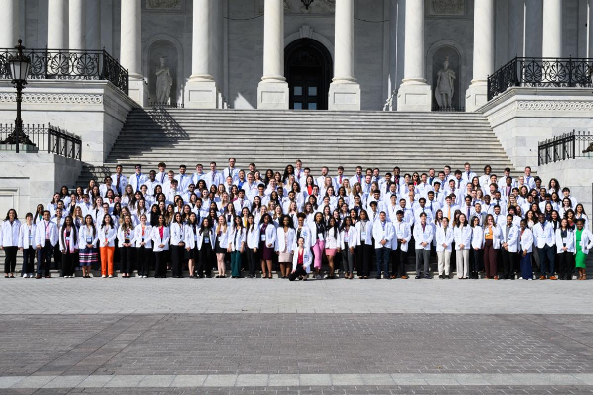 MAC group picture on Capitol steps