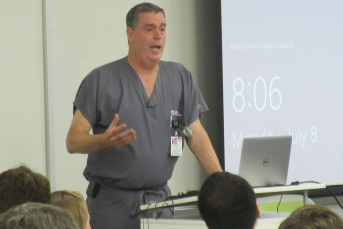 Daniel L. Dent, MD, teaching