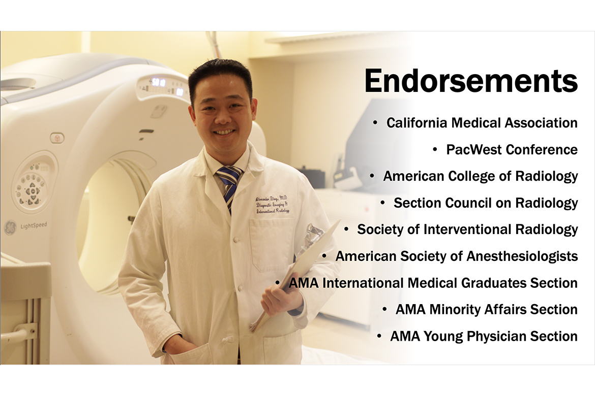 Alexander Ding, MD, endorsement