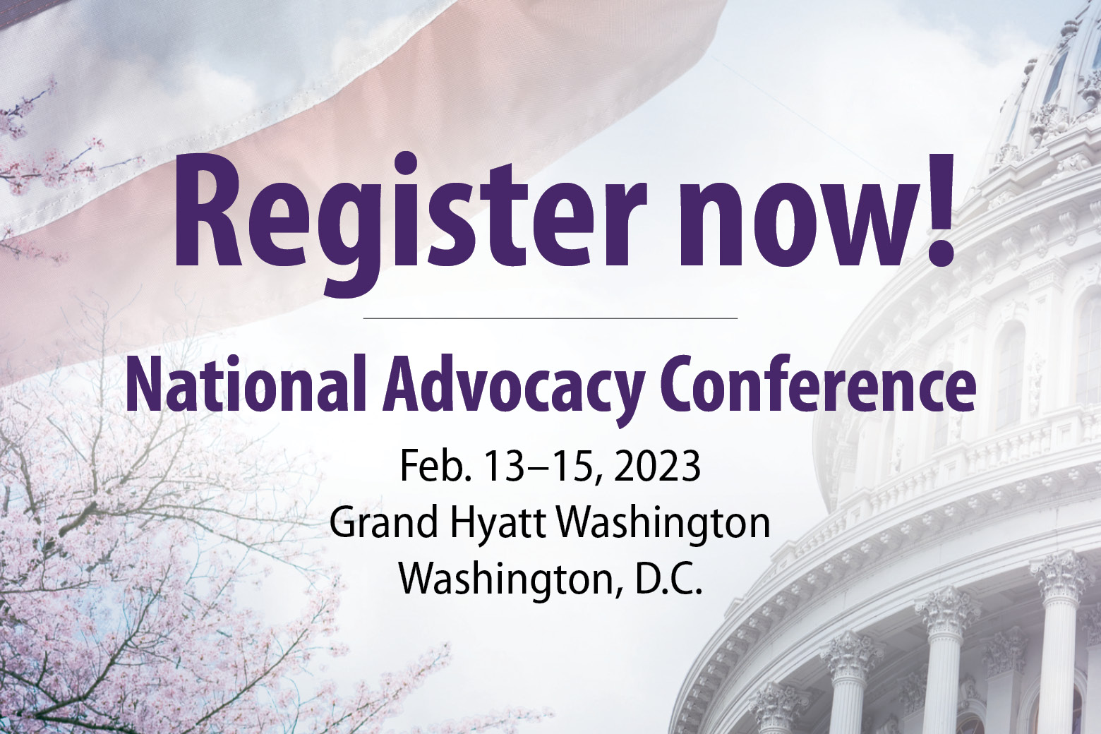 National Advocacy Conference: 2023 Register