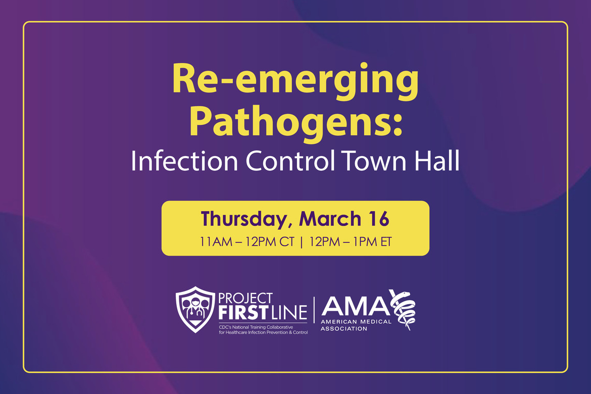 Re-emerging pathogens: Infection control town hall