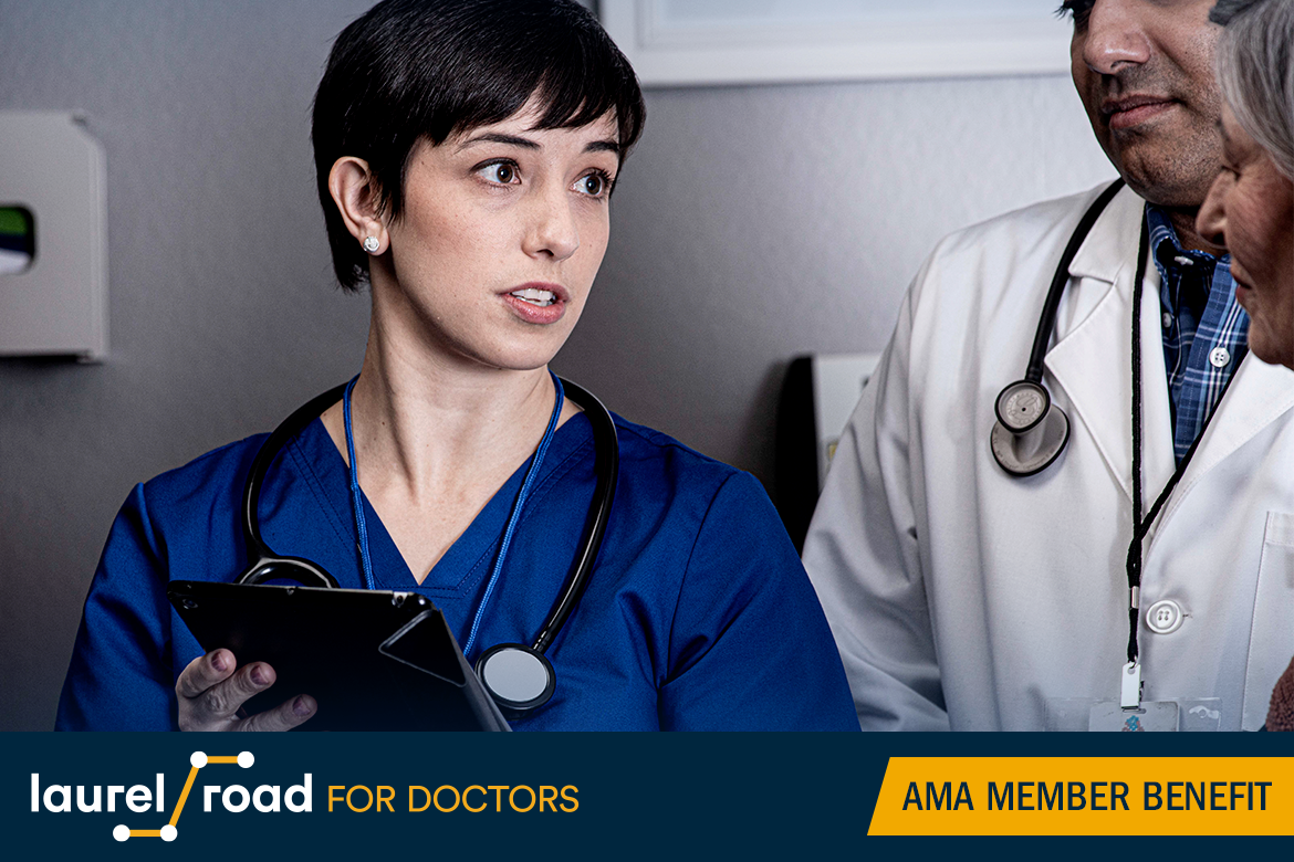 Laurel Road student loan repayment options American Medical Association