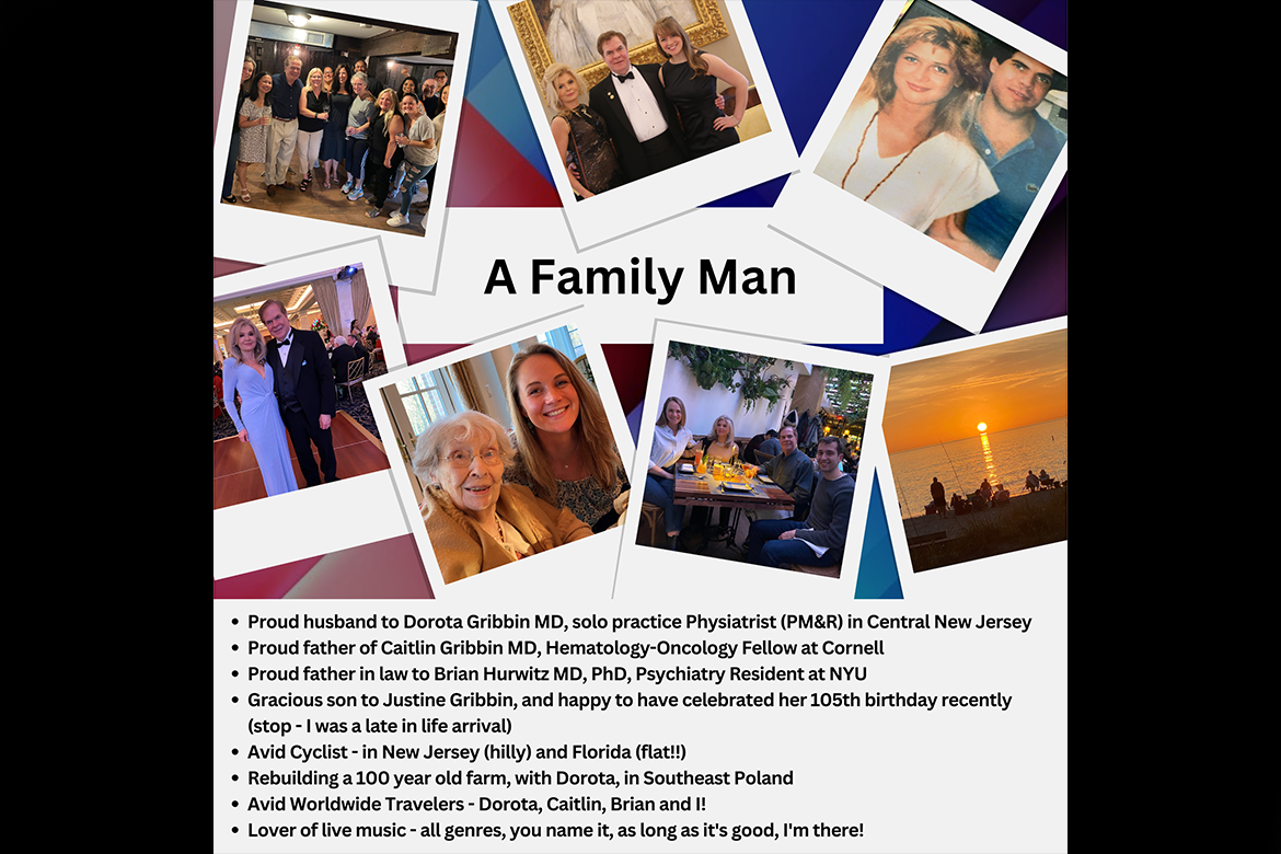 Christopher Gribbin, MD: Family Man