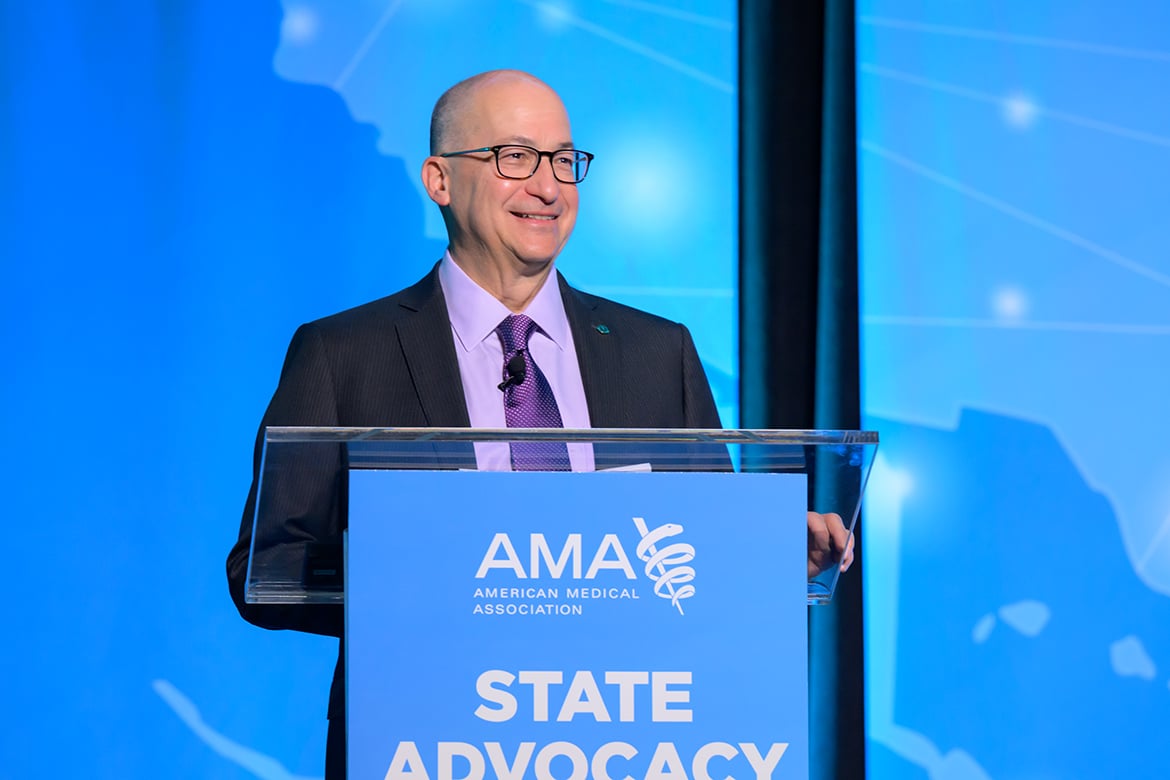 2026 AMA State Advocacy Summit: AMA Board Chair David Aizuss, MD