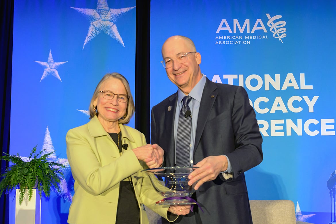 Rep. Mariannette Miller-Meeks, MD, at the 2026 AMA National Advocacy Conference