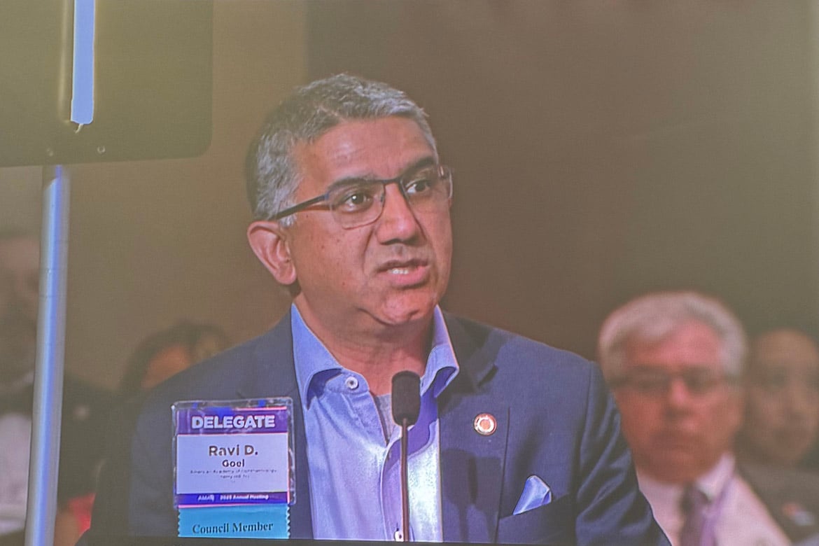 Ravi Goel, MD: Advocating for physicians in the House of Delegates