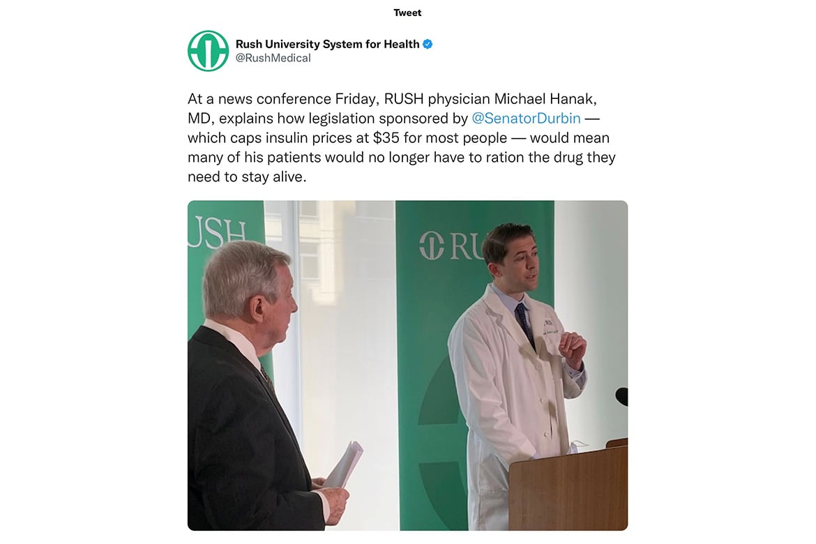 Michael Hanak, MD: Advocacy in action