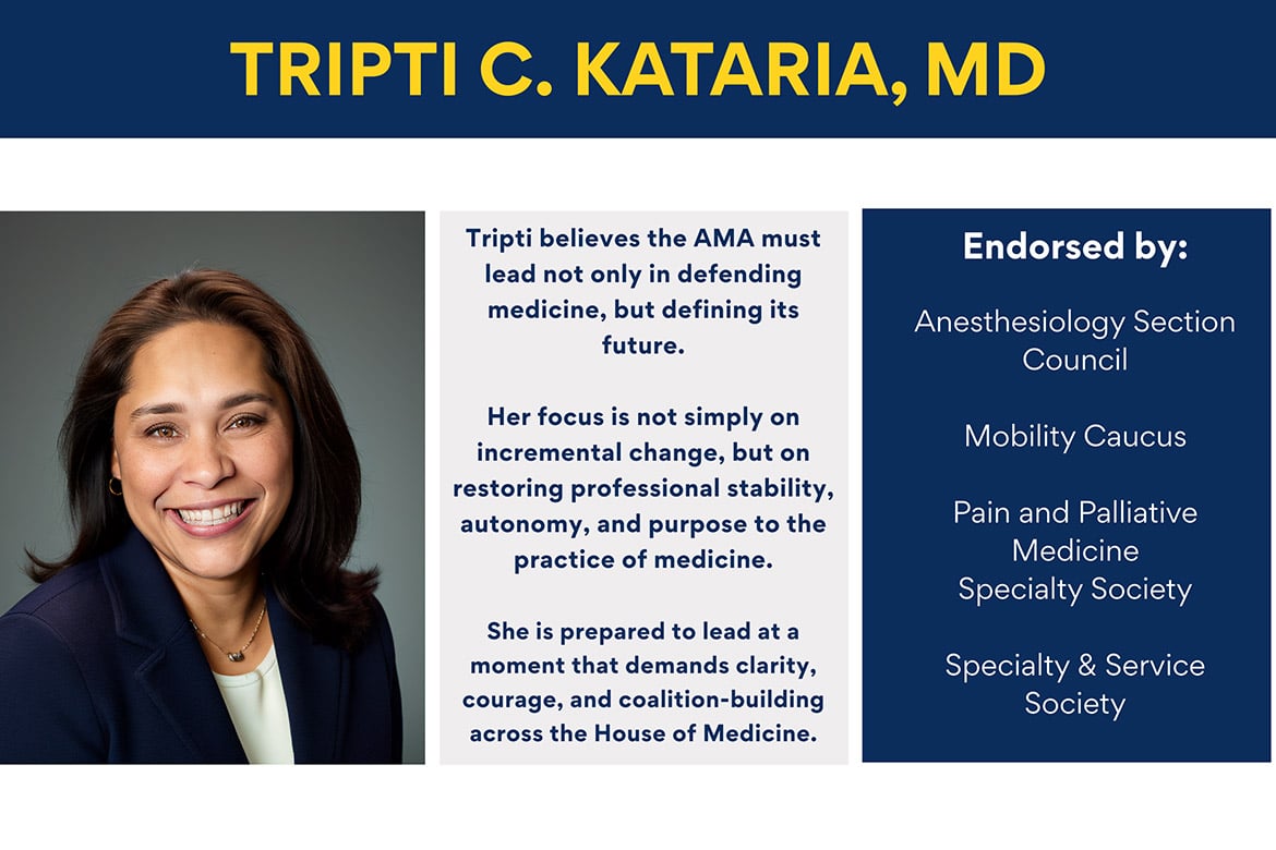 Tripti Kataria: Defending Medicine. Defining Its Future.