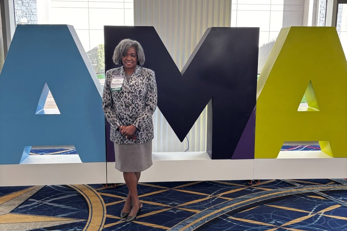 Niva M. Lubin-Johnson, MD: AMA Sign