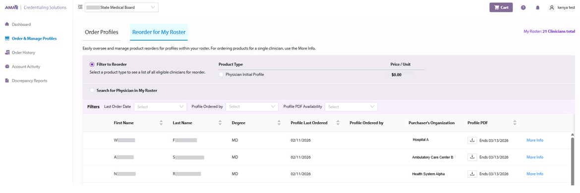 AMA Profiles migration-Licensing-2