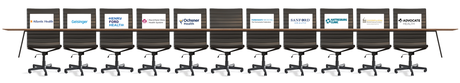 Health System Member Program logos