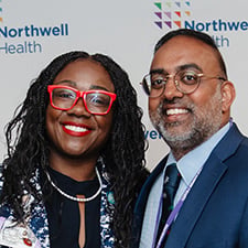 Wilonda Green, Program Director, The Institute for Community Health and Wellness, and Dr. Paulus