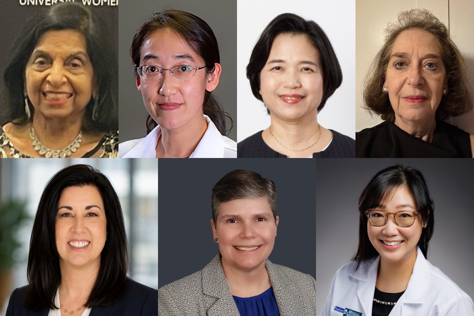 Women in Medicine Month Inspiration Award recipient collage
