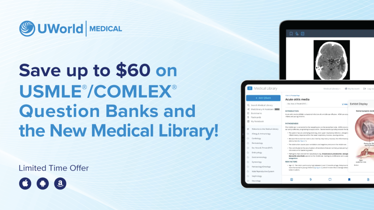 UWorld for AMA members (fall 2025)