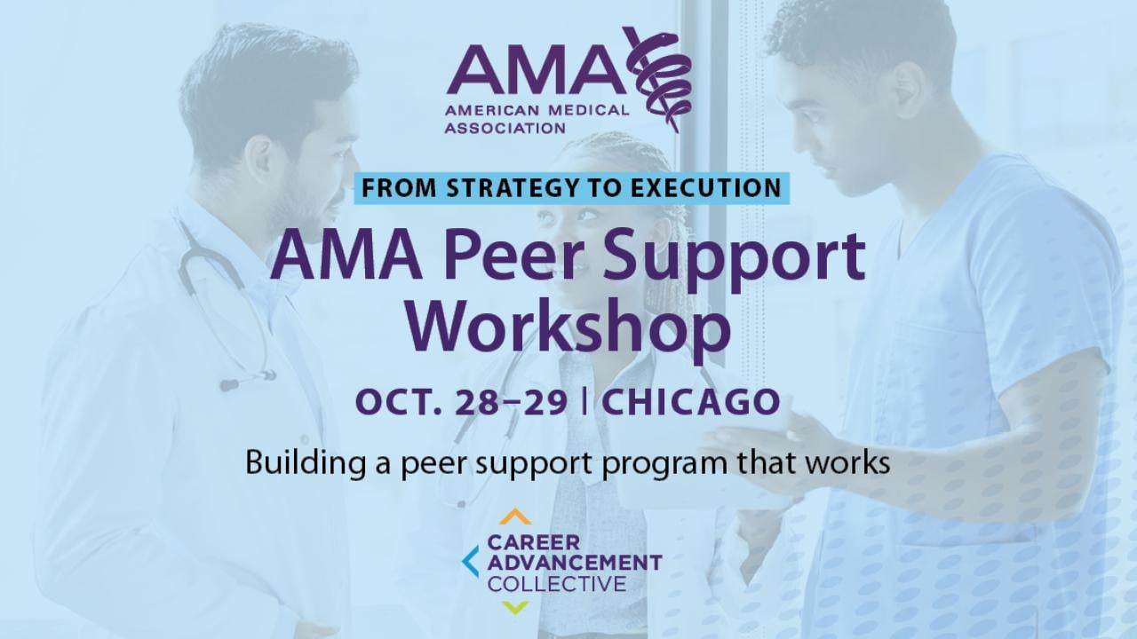 AMA Peer Support Workshop open graph