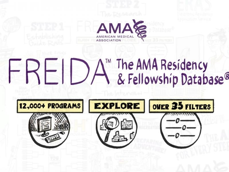 FREIDA 12000 programs banner
