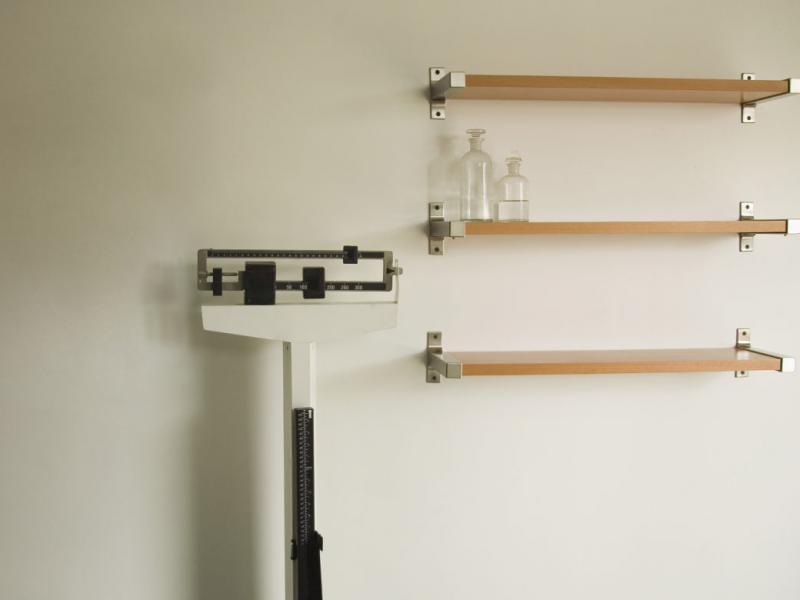 Scale in medical office