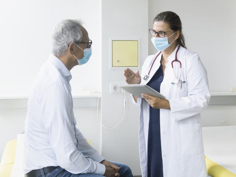 Physician and patient