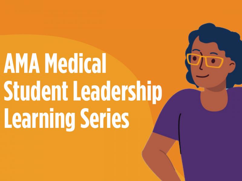 Medical student leadership learning series