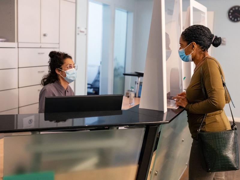 Interior of a private practice