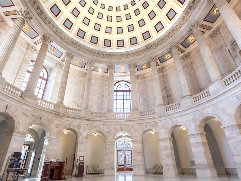 Interior of U.S. Capitol