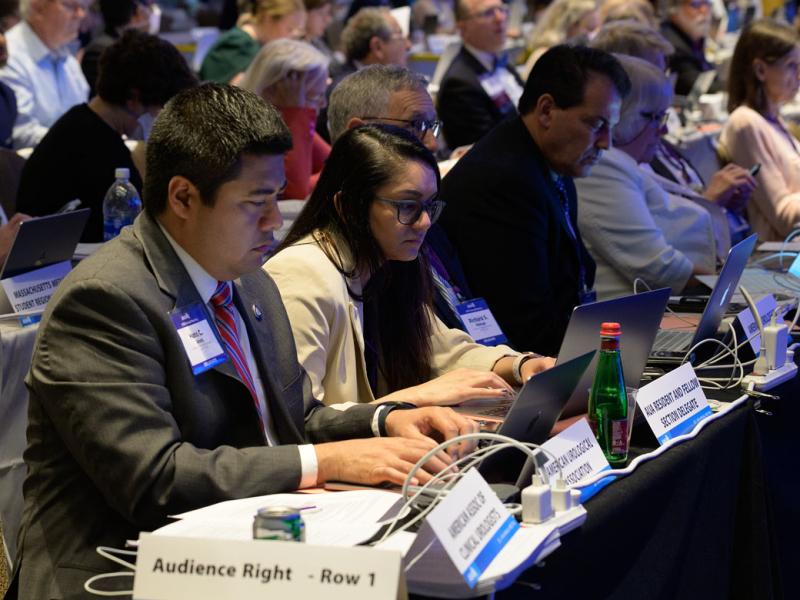 2023 Annual Meeting delegates