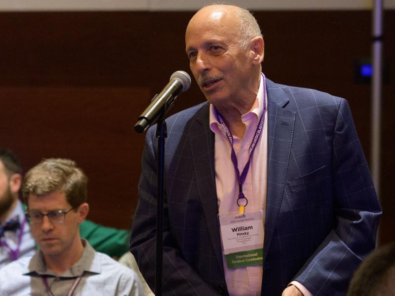 2023 Annual Meeting delegate William Pinsky