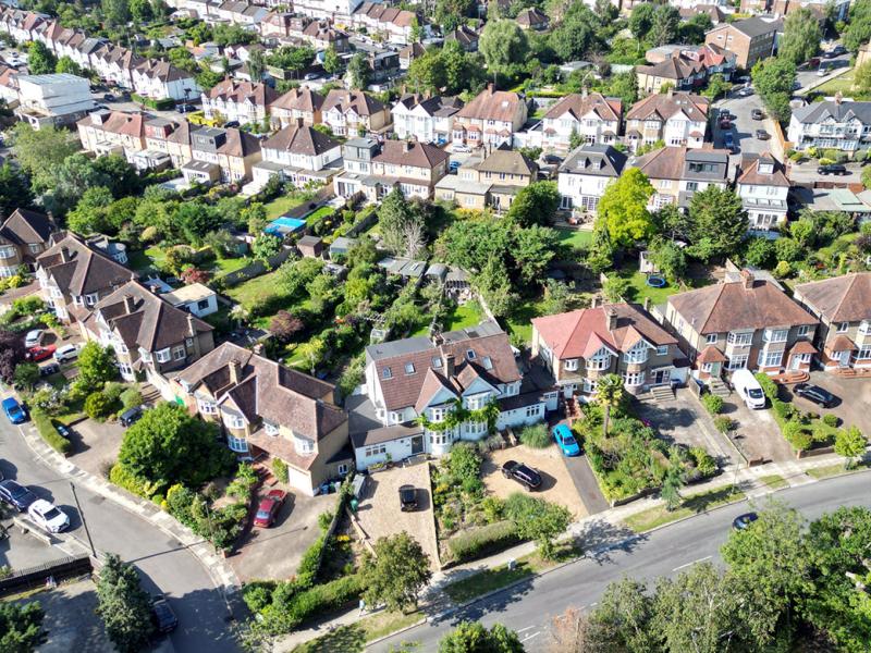 Houses in a subdivision