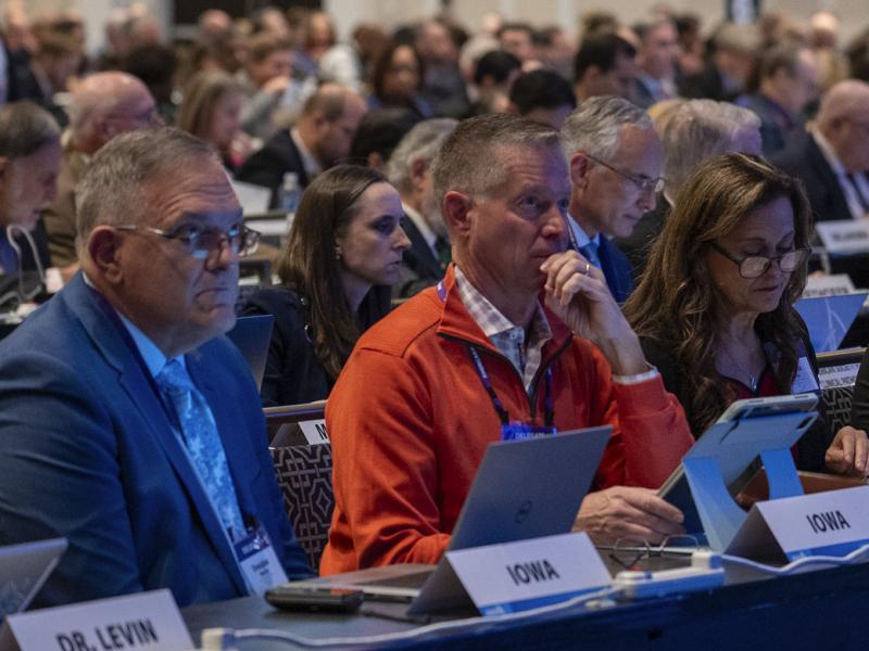 Delegates at the 2023 Interim Meeting of HOD