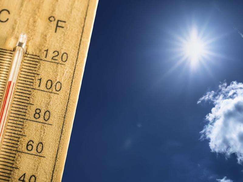 Rising thermometer