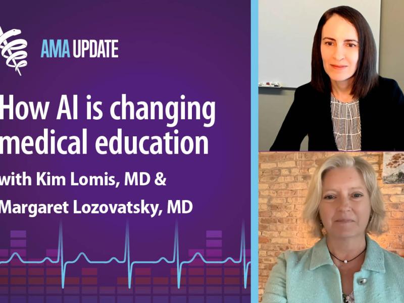 AMA Update for Aug. 5, 2024: Application of artificial intelligence in medical education: What is the future of AI in medicine?