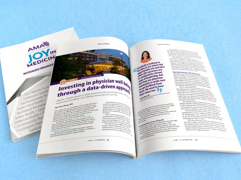 Joy in Medicine magazine: Atlantic Health