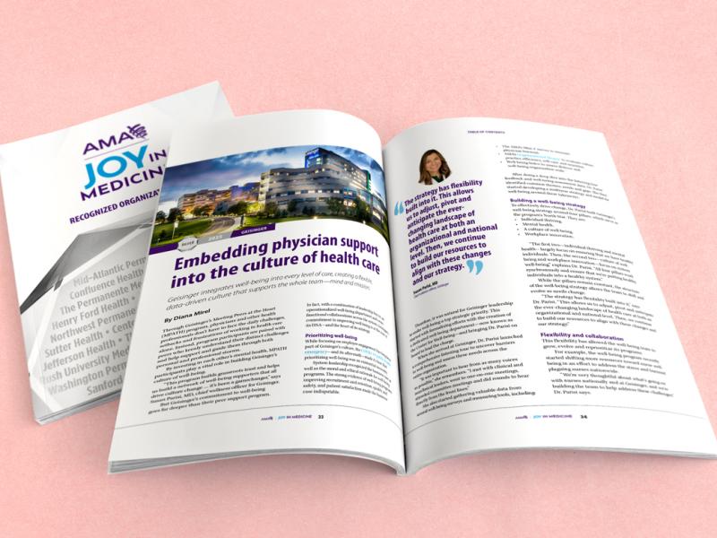 Joy in Medicine magazine: Geisinger