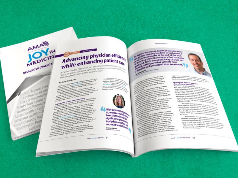 Joy in Medicine: Sutter Health