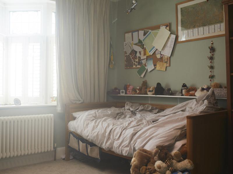 Empty child's bedroom