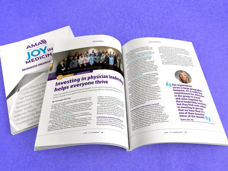 Joy in Medicine magazine: Sanford Health