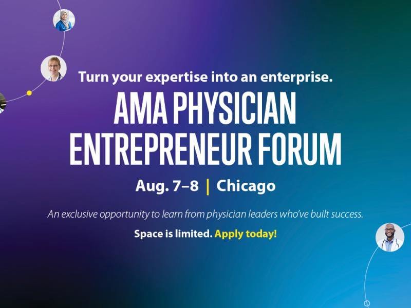 AMA Physician Entrepreneur Forum logo