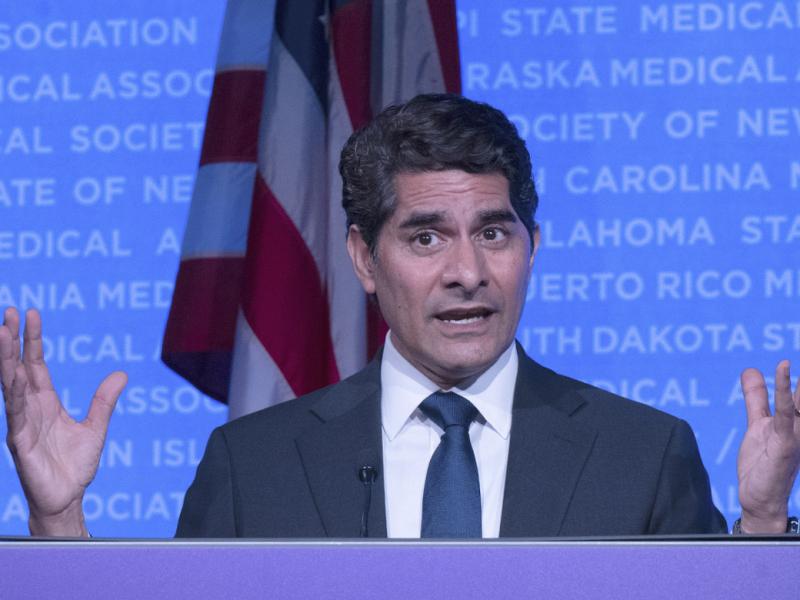 Bobby Mukkamala, MD, speaks at the 2026 Annual Meeting of the HOD