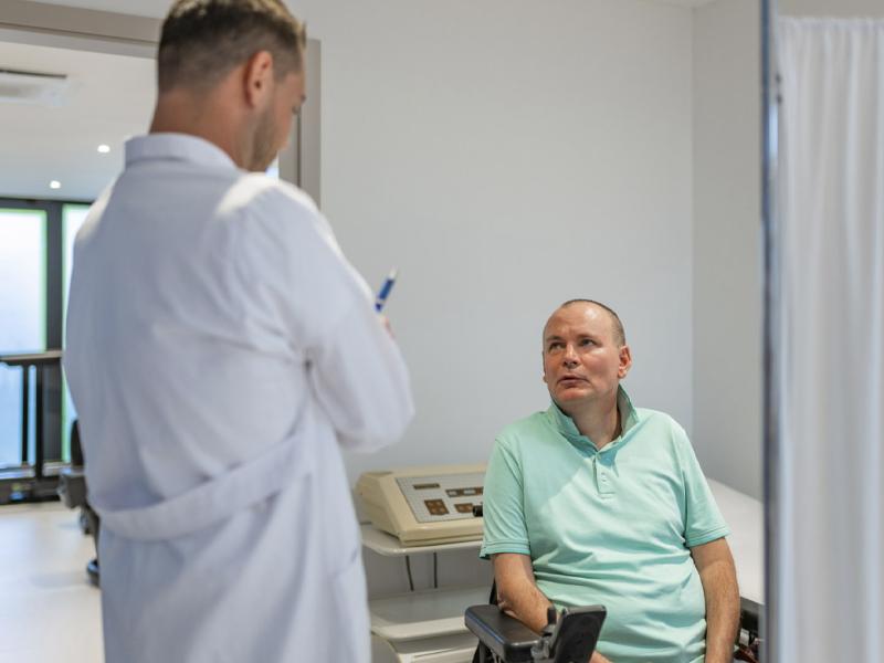 Patient and physician