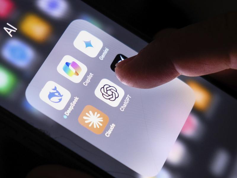 Smartphone with AI apps