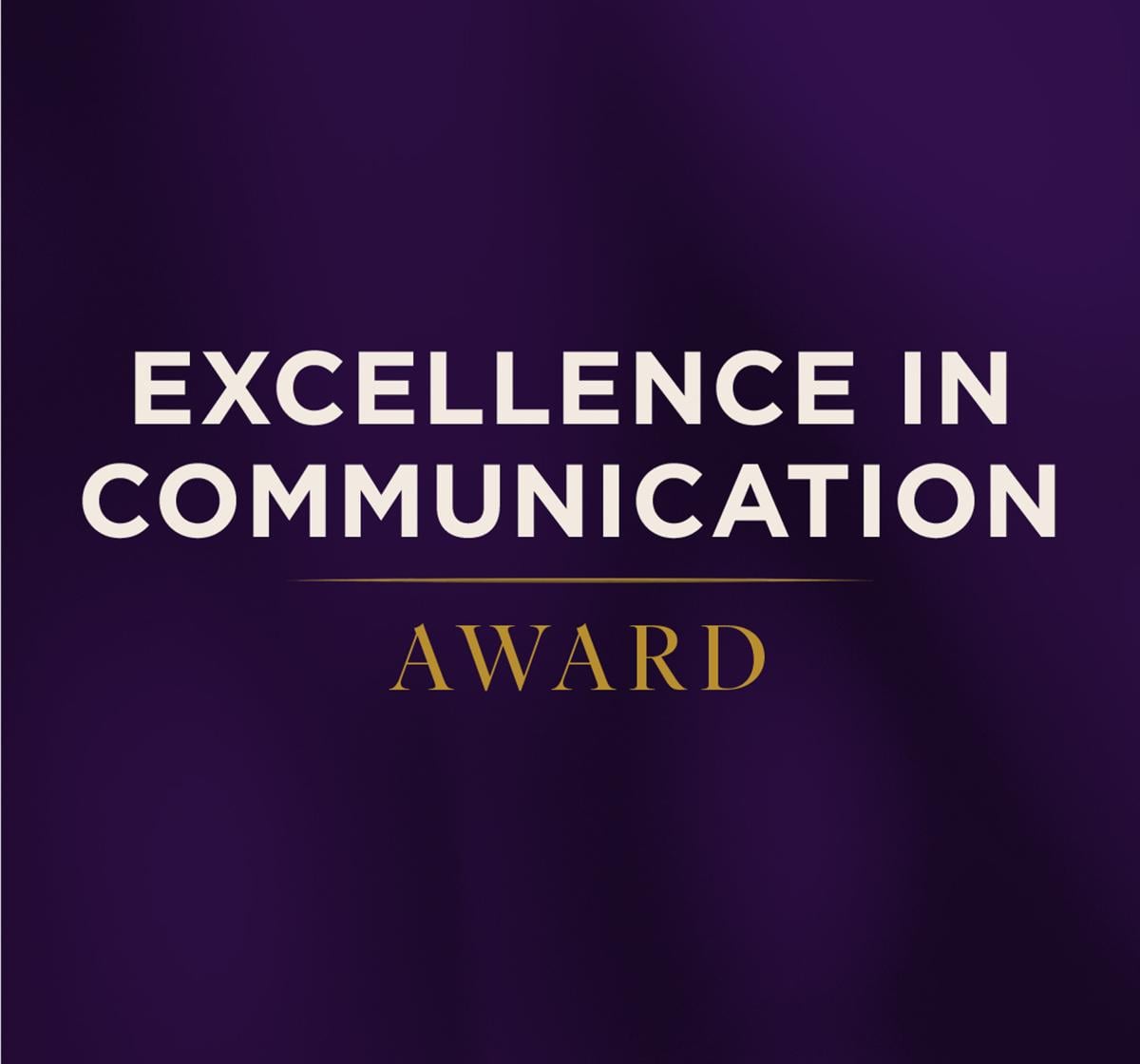communication award