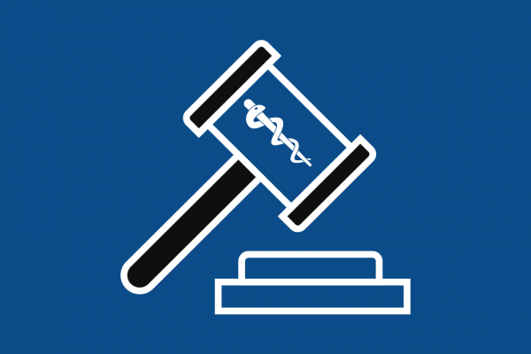 Vector of medical gavel