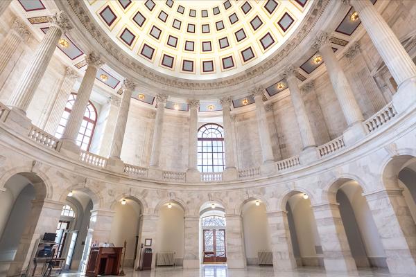 Interior of U.S. Capitol