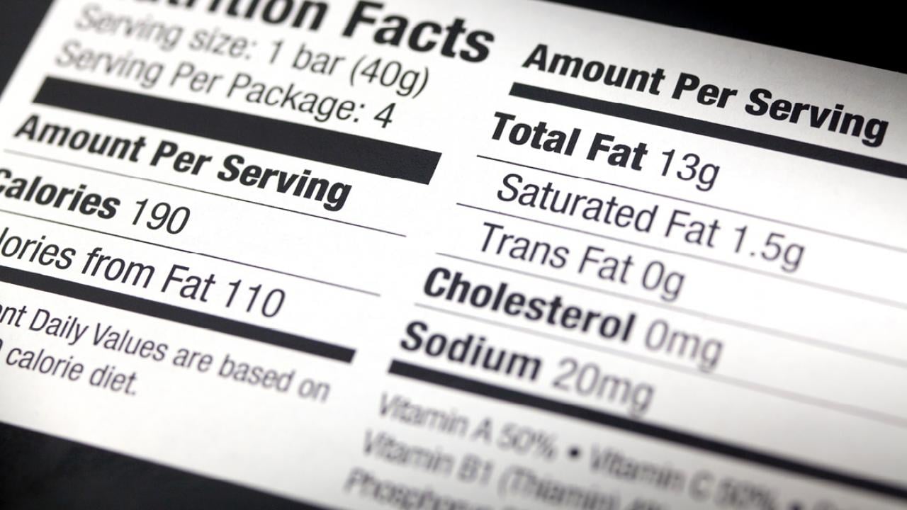 Help patients understand Nutrition Facts labels to eat smarter