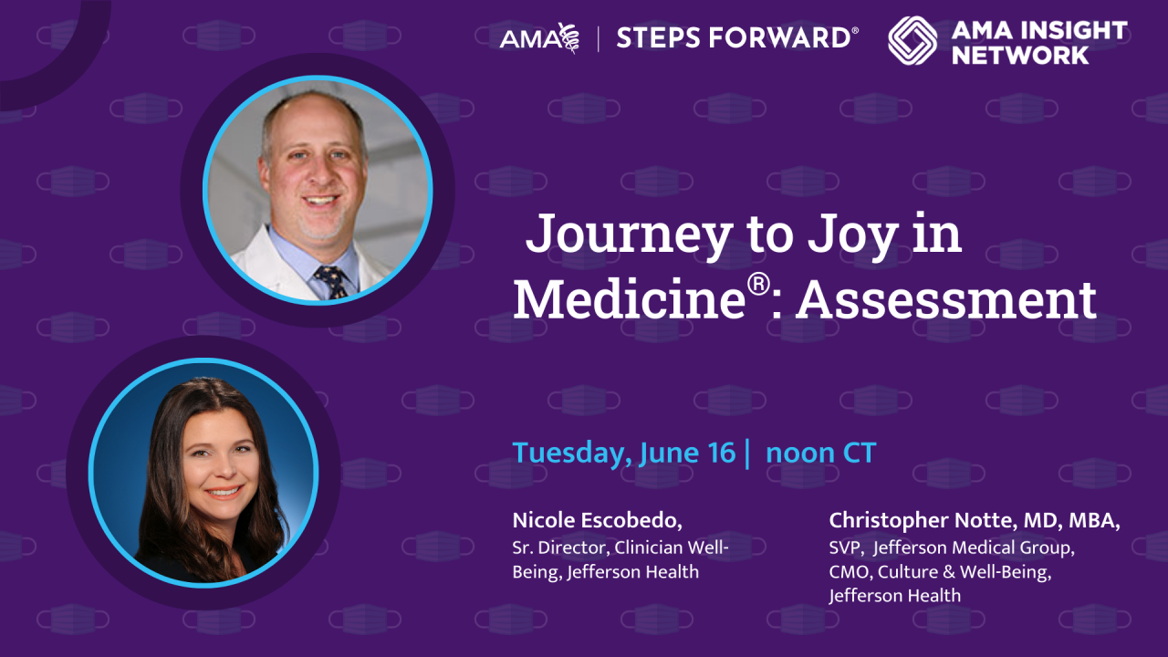 Journey to Joy webinar: Assessment