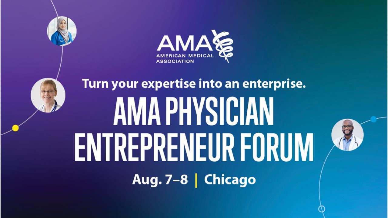 AMA Physician Entrepreneur Forum event hero