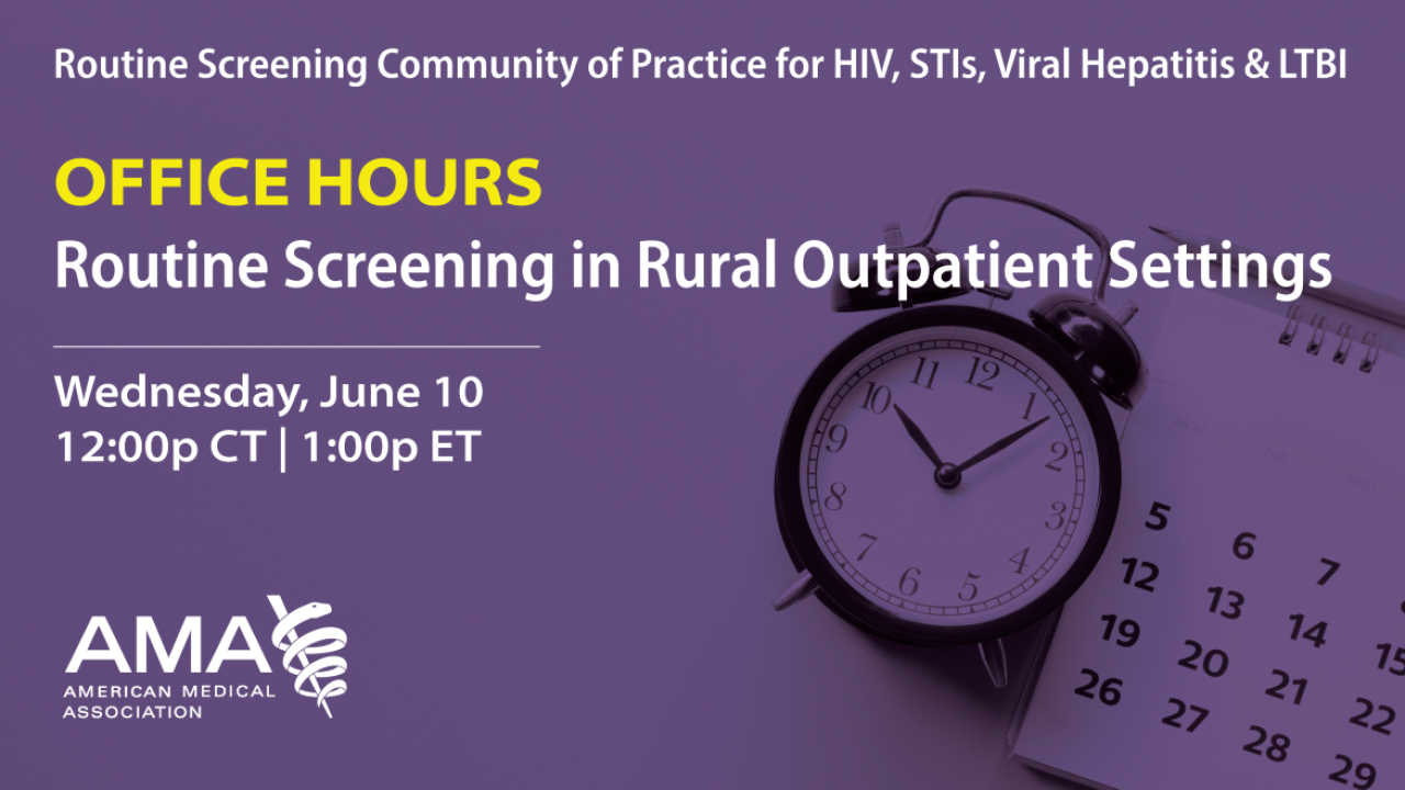 Routine Screening in Rural Outpatient Settings