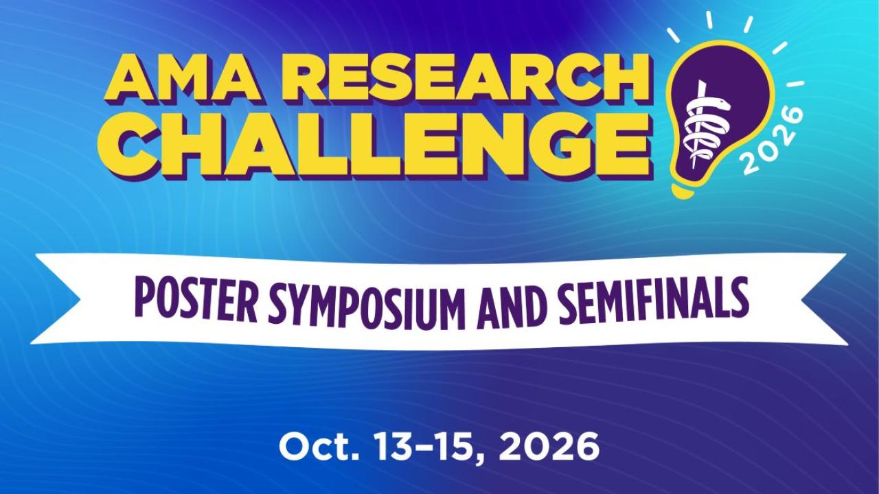 2026 AMA Research Challenge Poster Symposium & Semifinals