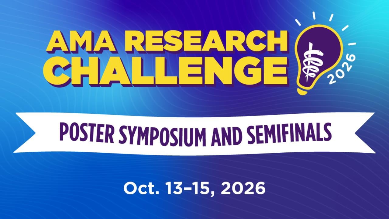 2026 AMA Research Challenge Poster Symposium & Semifinals