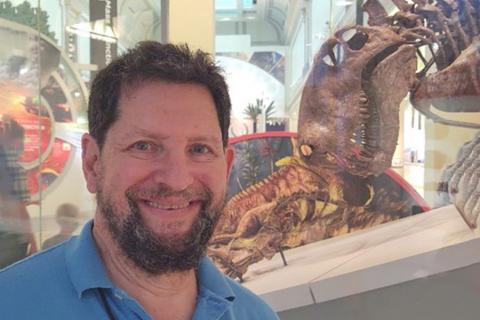 Dr. Rockower at the Smithsonian